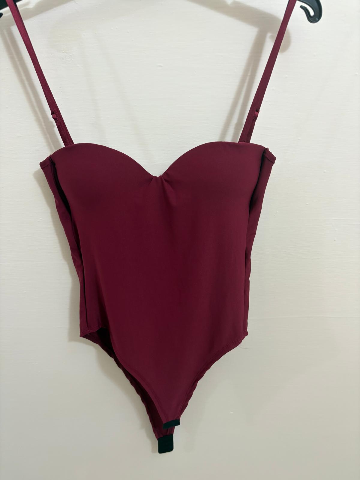 Body con scollatura a cuore