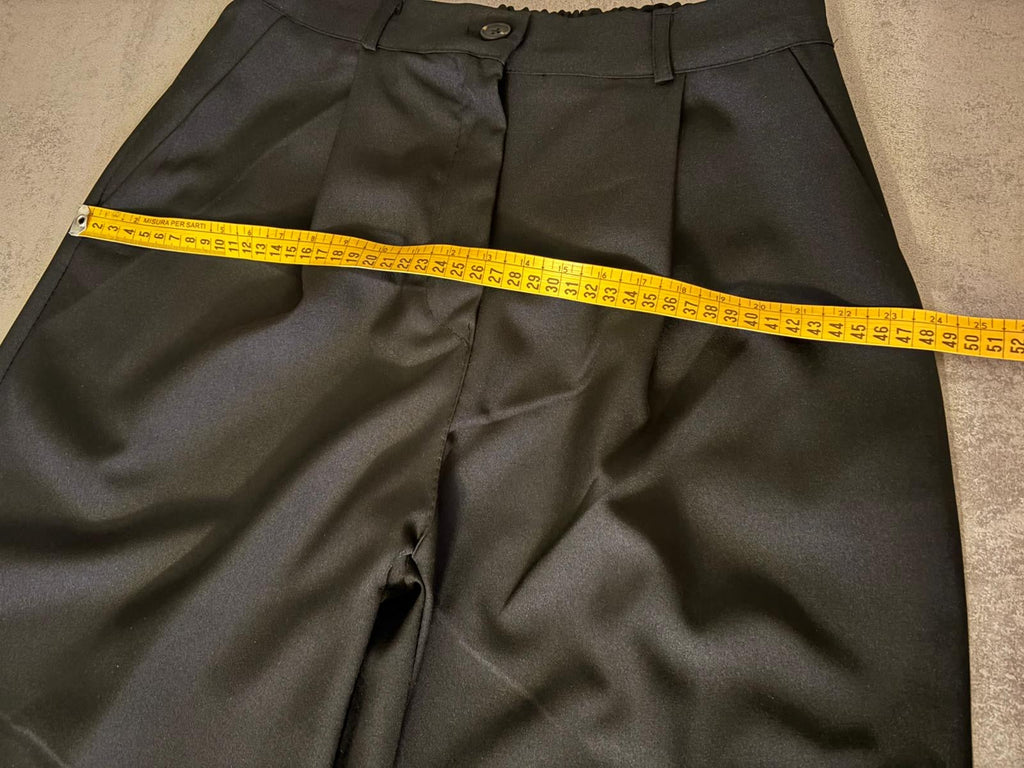 Completo Nero Polly Con Giacca Corta