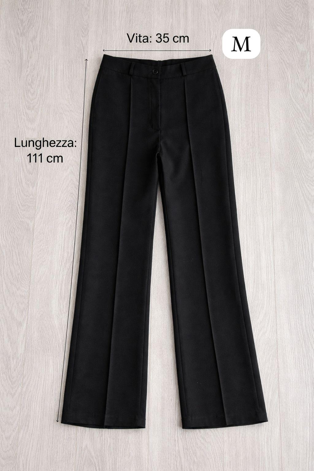 Pantalone Elegance con bottone e zip