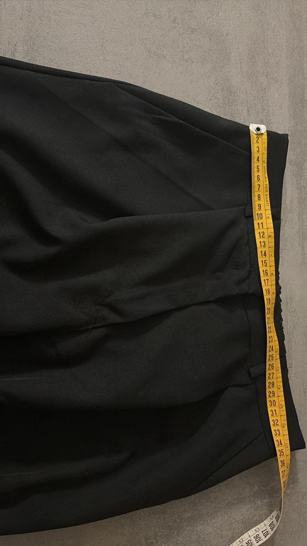 Completo Nero Polly Con Giacca Corta
