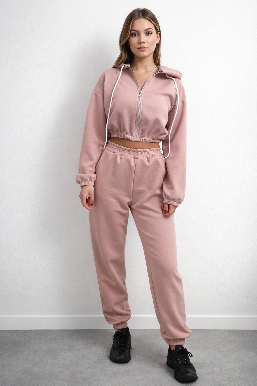 Tuta Pink Rose in cotone