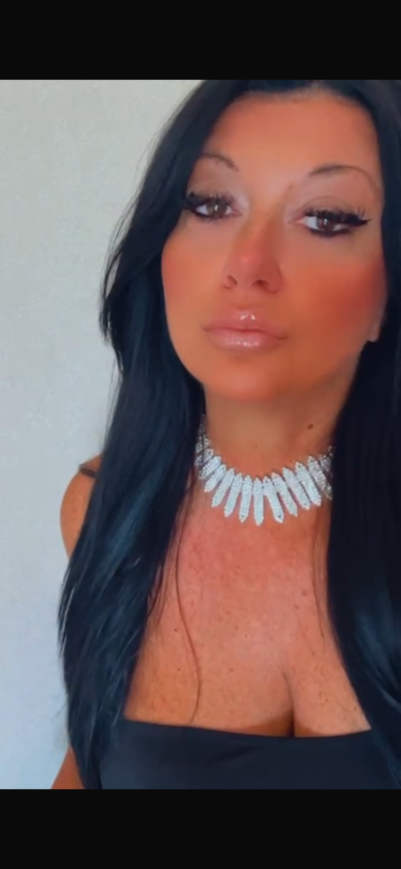 Collier con Pendenti Effetto Foglia