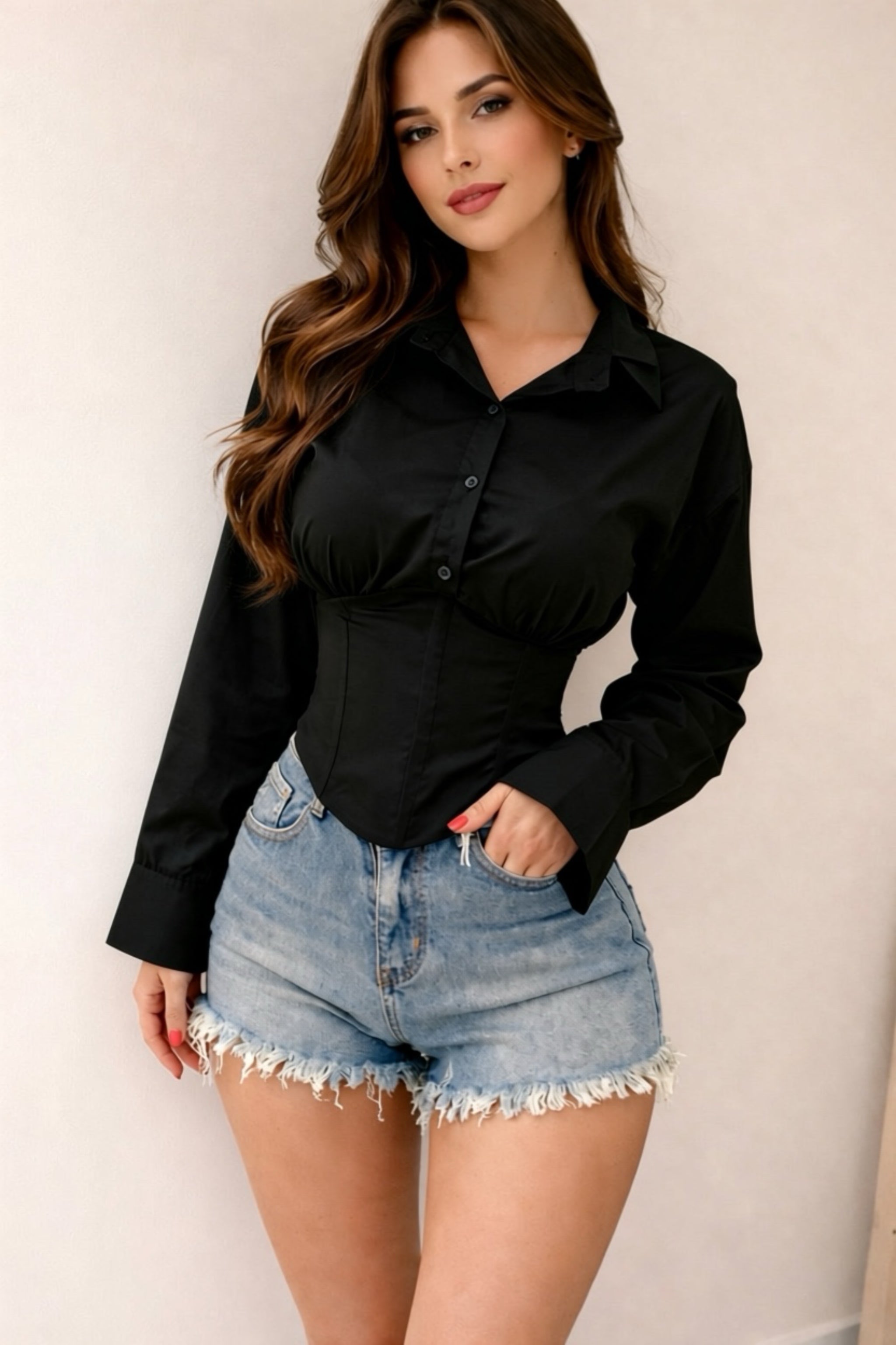 Camicia corpetto Slim