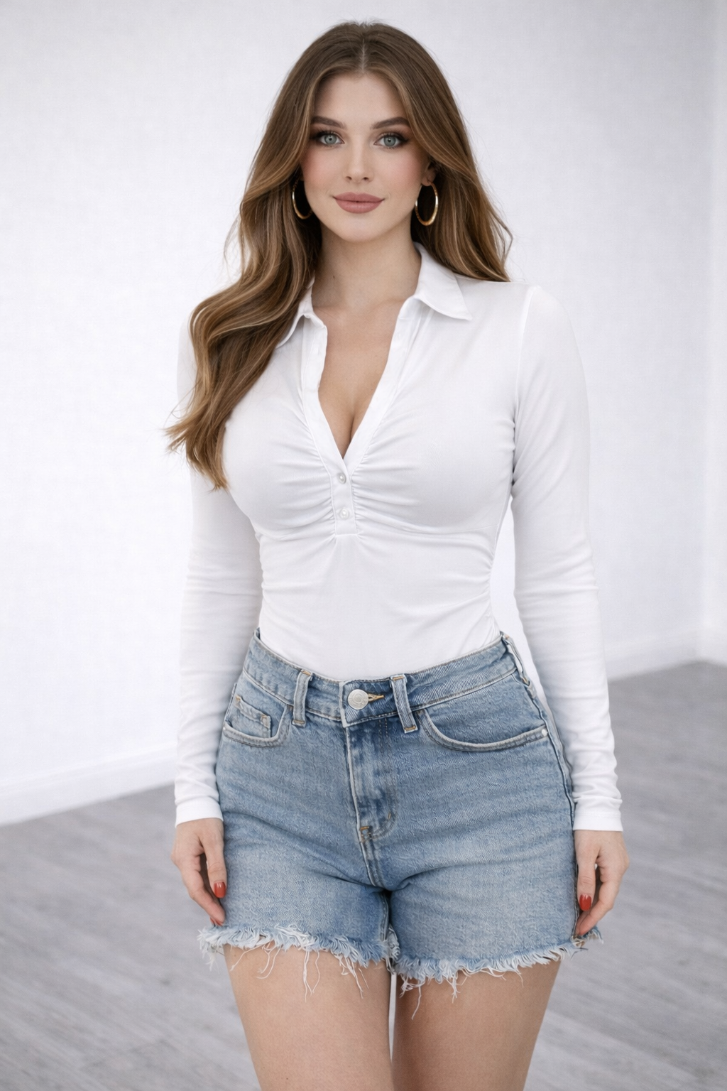 Body Trilly con 2 bottoncini