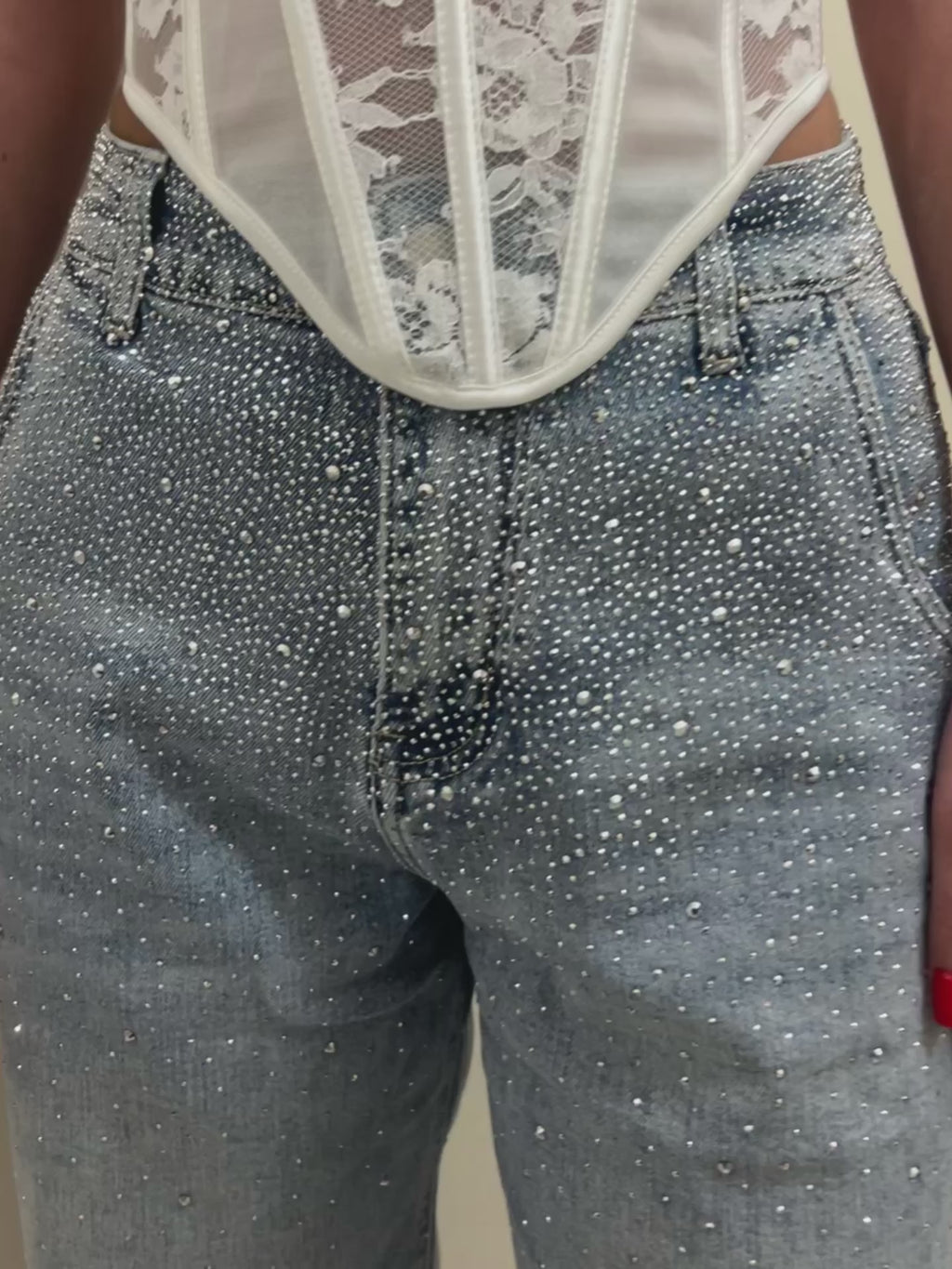 Jeans Balloon Swarovski