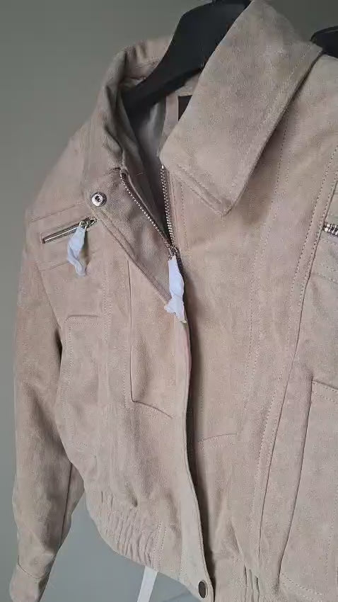 Giacca di camoscio Tex