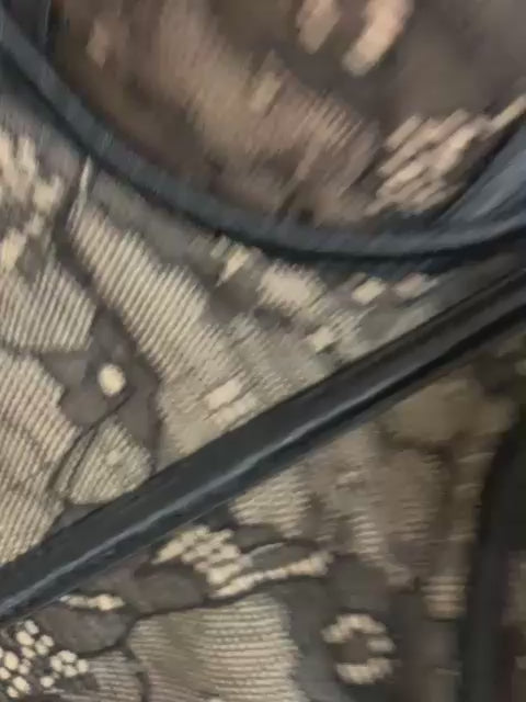 Corpetto Emy nero e nude